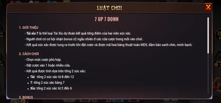 Hướng Dẫn Cách Chơi 7 Up Down Tại BomWin Siêu Tốc Cho Người Mới Bắt Đầu