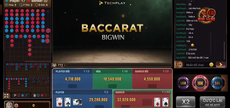 Baccarat BigWin Tại BomWin Sân Chơi Bài Đỉnh Cao Cho Những Cao Thủ Săn Thưởng
