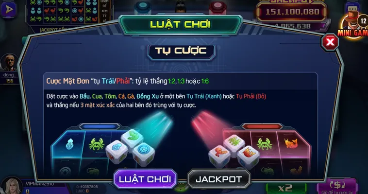 Trải Nghiệm Bầu Cua CyberX Tại BomWin Đỉnh Cao Công Nghệ Giải Trí