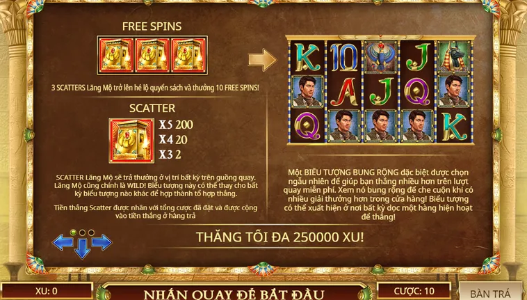 Slot Game Book Of Dead Tại BomWin Hành Trình Giải Mã Kho Báu Cổ Đại