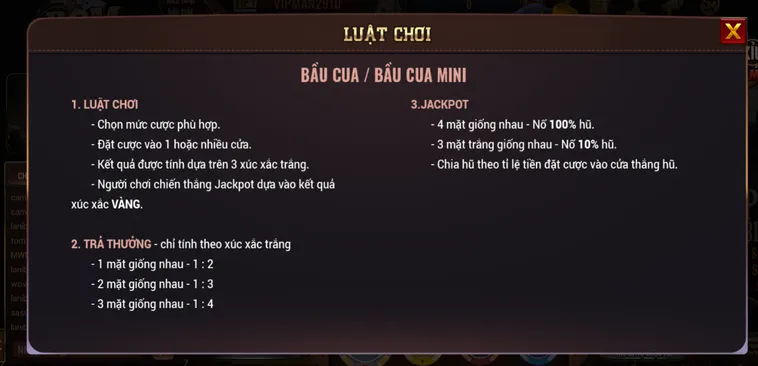 Mini Bầu Cua Tại BomWin Sân Chơi Giải Trí Thần Tốc Đẳng Cấp Hiện Nay