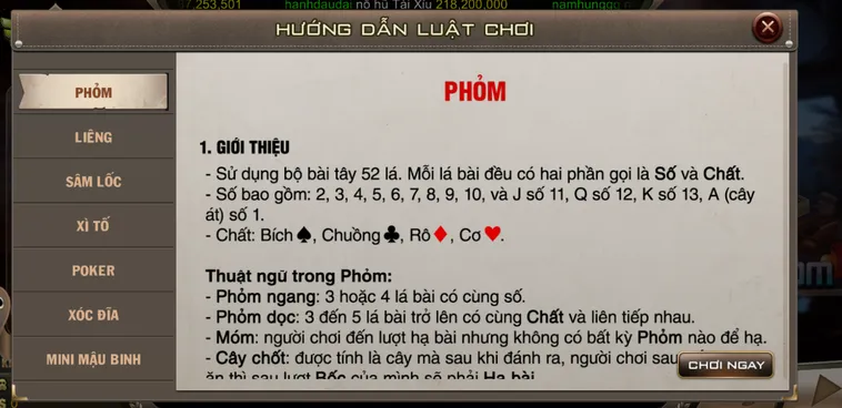 Phỏm Tại BomWin Trò Chơi Bài Đấu Trí Đẳng Cấp Với Phần Thưởng Hấp Dẫn