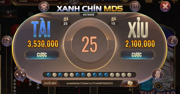 Tài Xỉu MD5 Tại BomWin Công Nghệ Kiểm Chứng Kết Quả Công Bằng Nhất